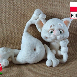 198PLM wzór na Szydełko-Kot Jeremy-amigurumi plik PDF Pertseva Etsy