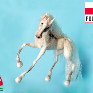 043PLM Wzór na szydełko-Kon-Koń biały sen-amigurumi plik PDF Pertseva Etsy