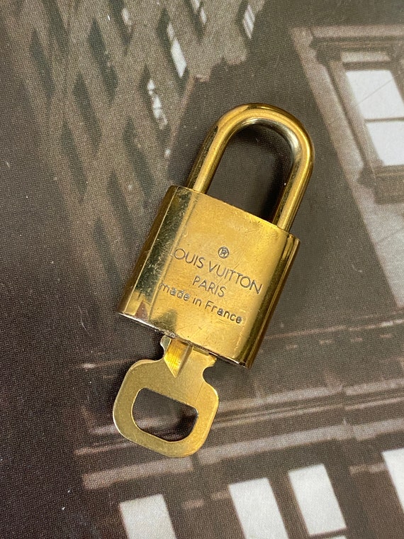 Louis Vuitton Brass Lock and Key - image 4