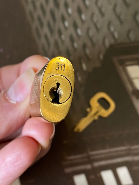 Louis Vuitton Brass Lock and Key - image 6