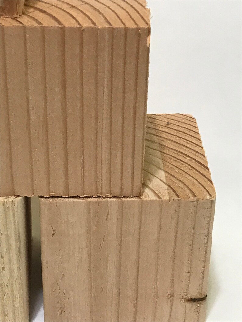 large solid wood blocks