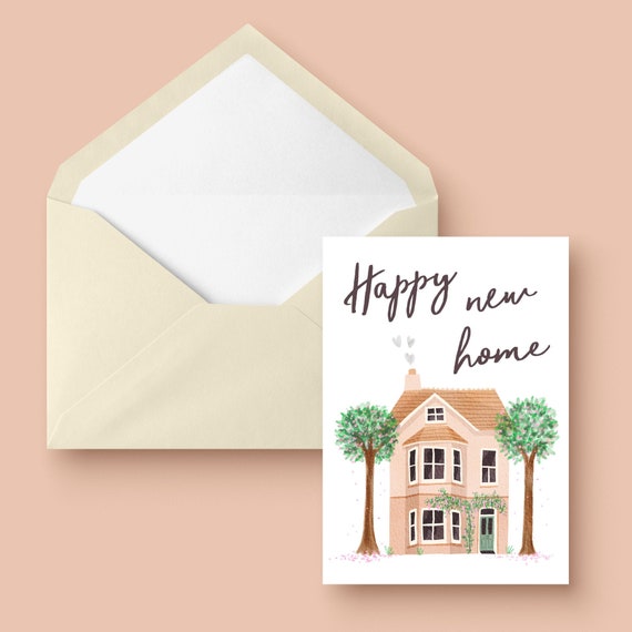 Happy New Home Greeting Card Happy New Home Greeting Card