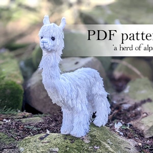 A Herd of Alpacas PDF crochet pattern image 6