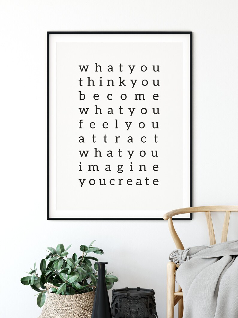 Inspirational Quote Art Home Office Decor Cubicle Art Etsy