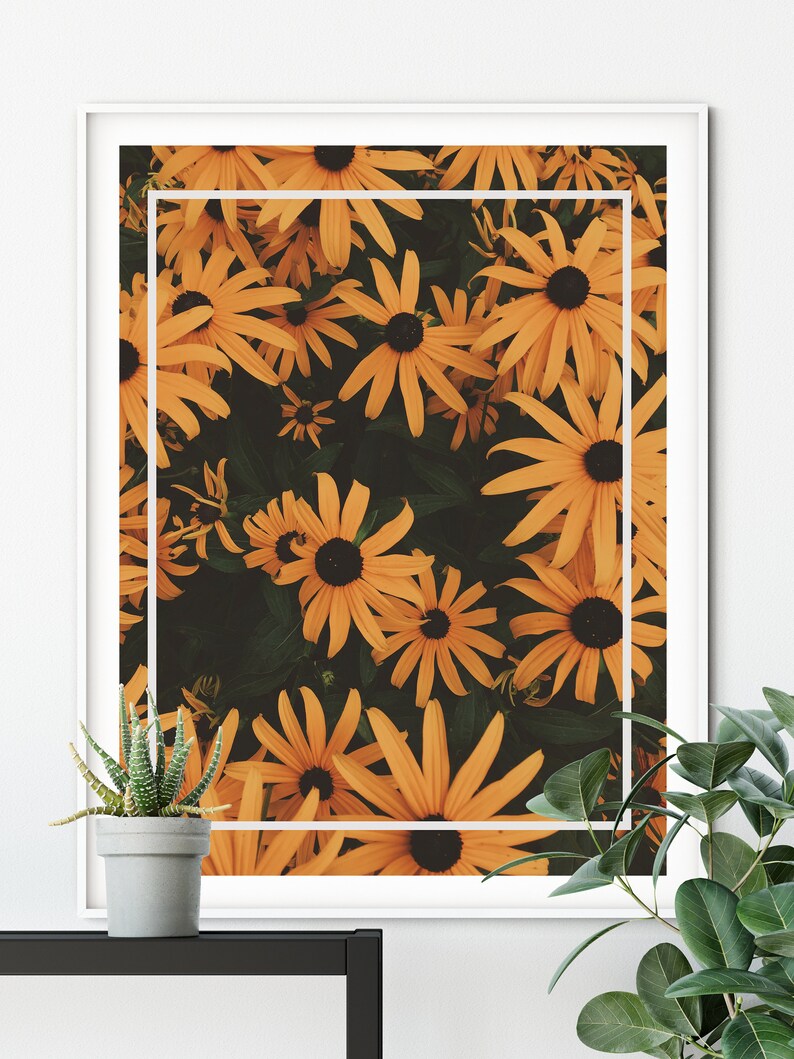 Printable Flower Art Floral Wall Art Colorful Wall Art - Etsy