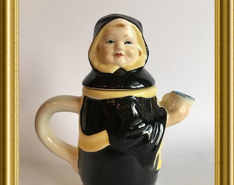 Vintage figural decanter: monk