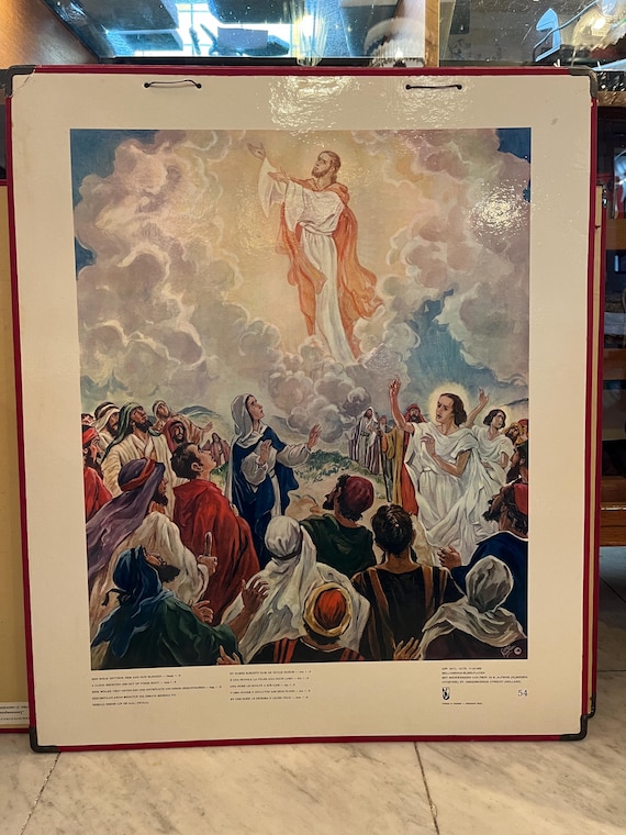 Local pick-up in Gouda only: Old School Poster No. 54 Ascension of Christ