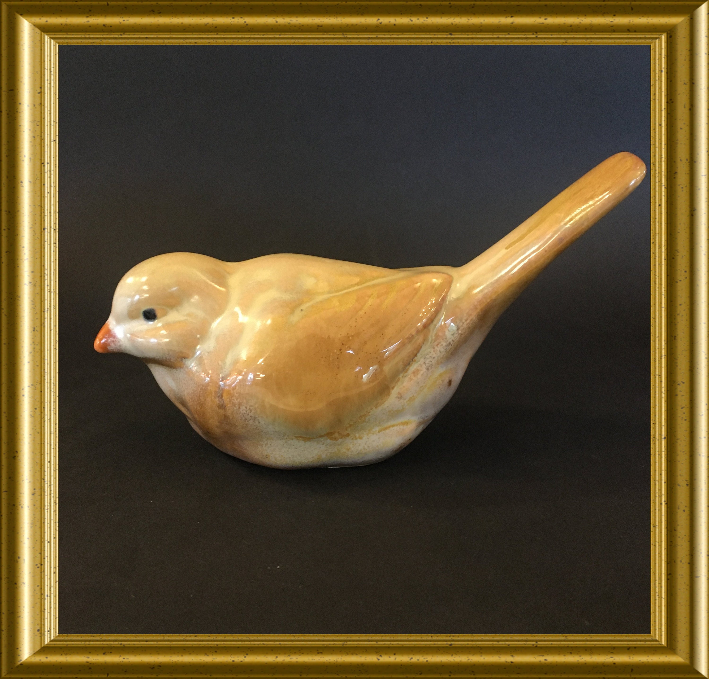 Vintage bird figurine