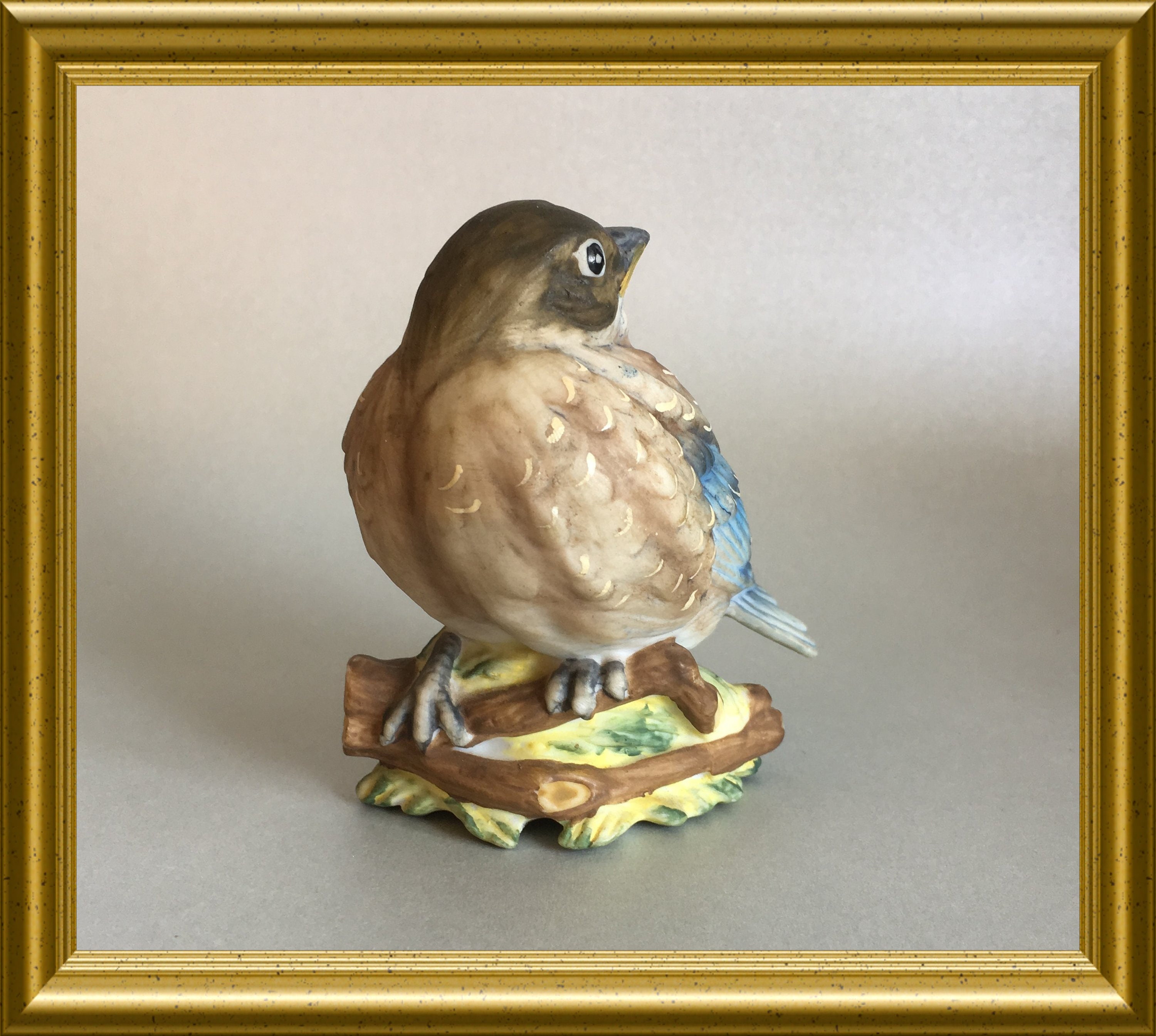 rustic bird figurines