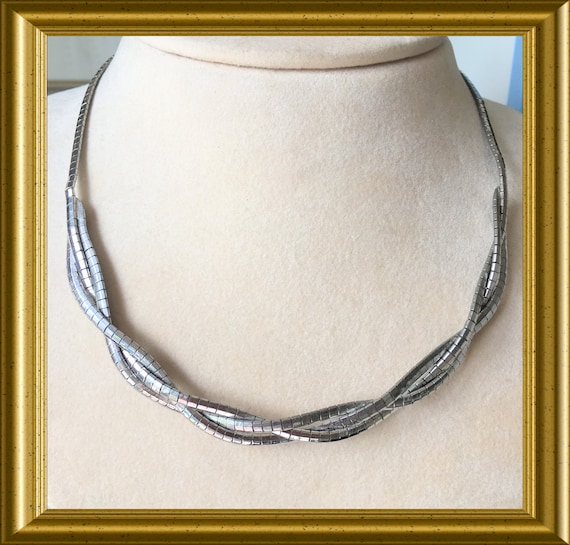 Silver necklace