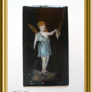 Vintage enamel plaque