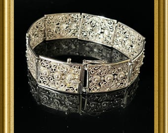 Wunderschönes Silberarmband
