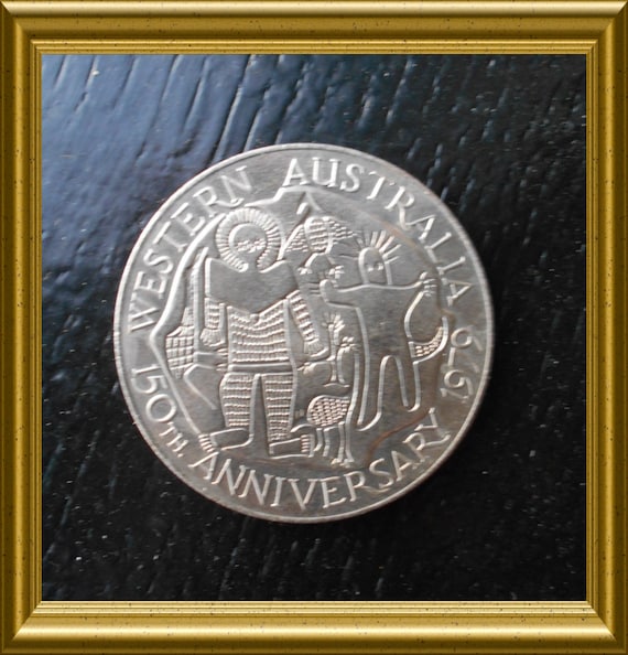 Vintage medal: Swan River Colony, Western Australia, 150th anniversary