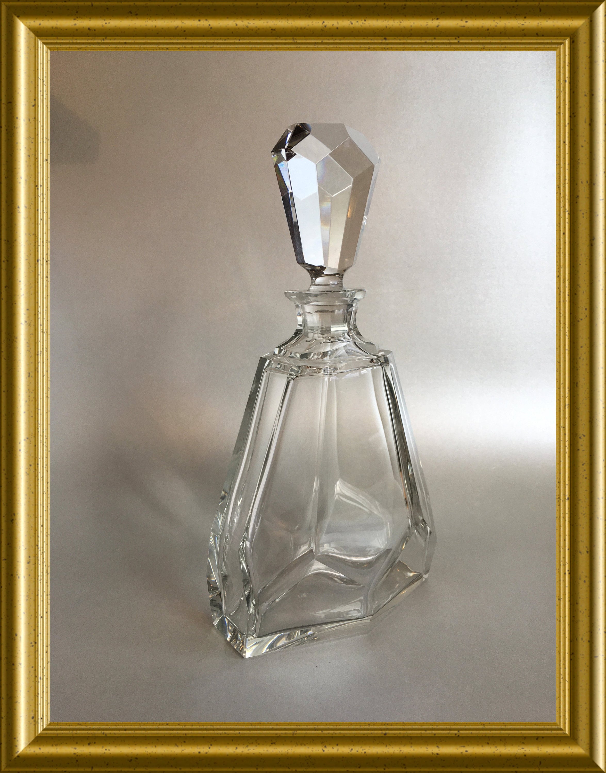 Art deco carafe, decanter, bottle