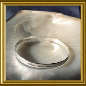 Pulsera de plata vintage, brazalete