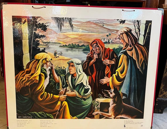 Local pick-up in Gouda only: Old School Poster No. 25 Tobias Landscape