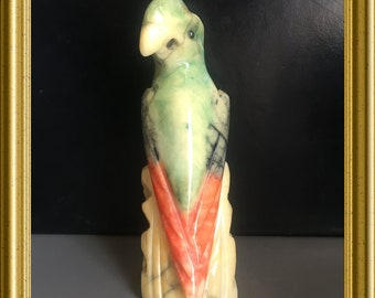 ヴィンテージの石造りの鳥の像:オウム/インコ - Etsy 日本 ヴィンテージの石造りの鳥の像:オウム/インコ - Etsy 日本