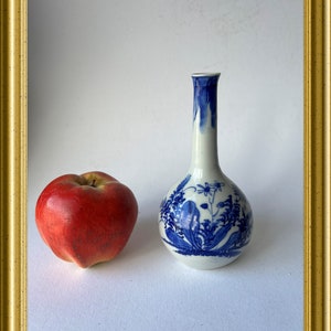 Antique small Asian porcelain vase