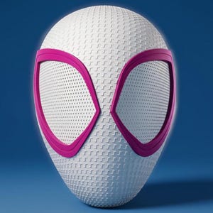 Spider Gwen Helmet STL File | Magnetic Multipart | Digital Download