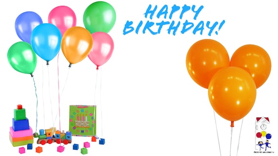 Happy Birthday Virtual Background Zoom Custom Virtual Etsy