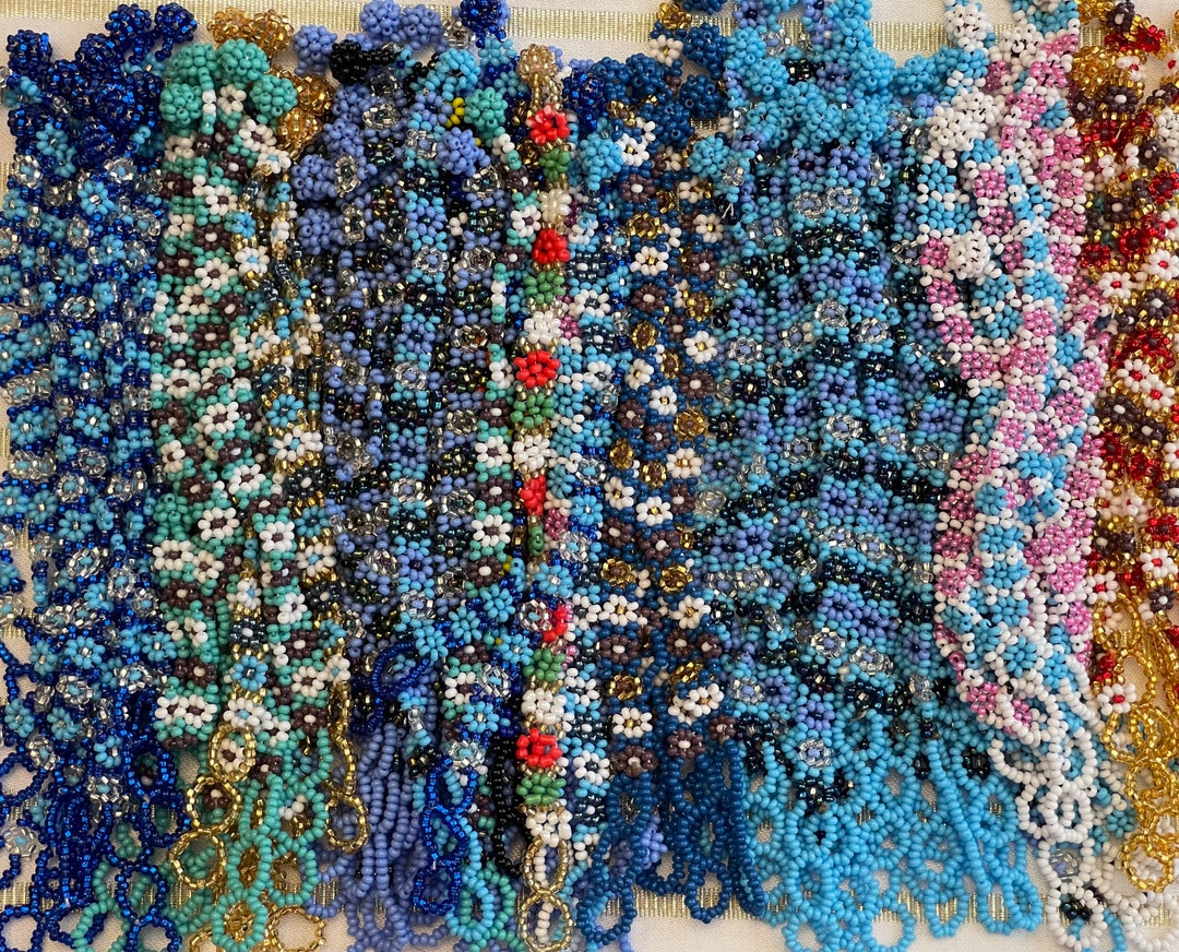 アクセサリー KAMIYA Mexican Beads Bracelet BLUE アクセサリー KAMIYA Mexican Beads Bracelet BLUE Ethnic