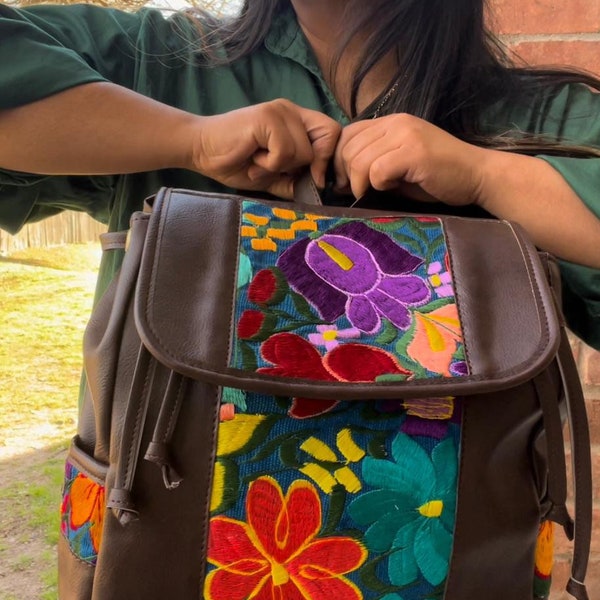 Mexican  Embroidered Purse Mothers Day Gift for Her Handbag