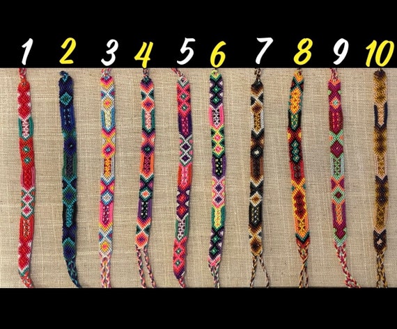 Handmade Bohemian Beaded Friendship Bracelets Friendship Bracelet