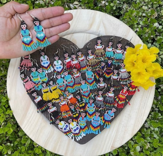 Etsy mexican earrings best sale
