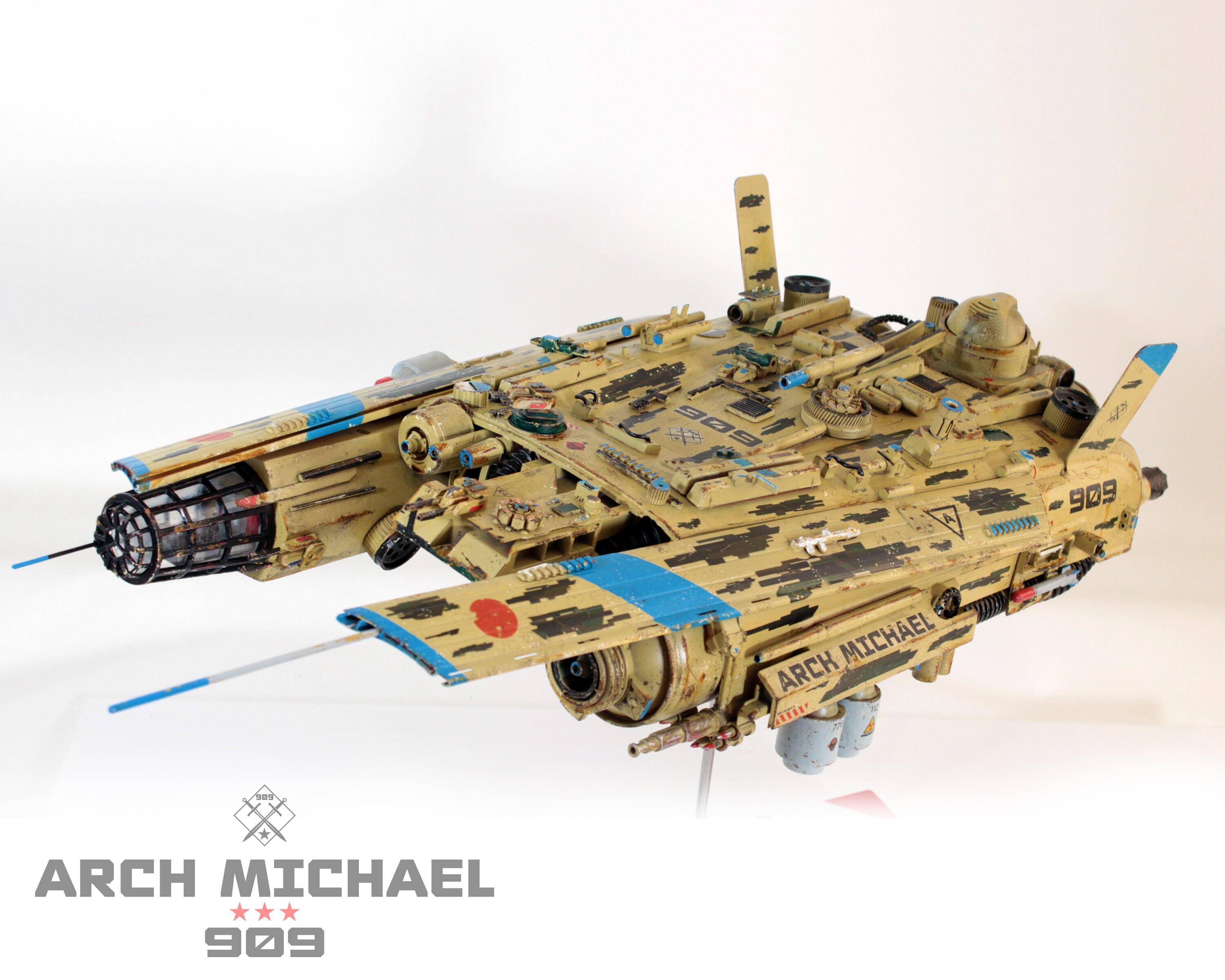 Scratch Build Model Spaceship Stealth Interceptor / Collectible Model