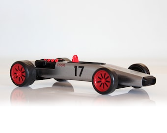 Wooden toy car, CSSR  Formula 1, Collectible car, Handmade toy, Racing car, Wood formula 1, Racer, Wooden Formula 1, Wood formula