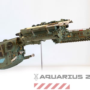 Scratch build model spaceship for Electronic Warfare / Collectible toy / Display space ship / Sci-fi toy /Huge size - 110 cm model toy
