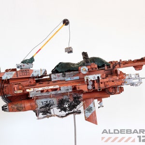 Spaceship model Coal Carrier Scratchbuild spaceship  / Collectible toy / Display spaceship / Sci-fi toy /Big size - 75 cm model toy