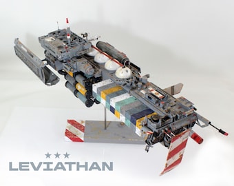 Spaceship model Freighter Gas Carrier Scratchbuild / Collectible toy / Display spaceship / Sci-fi toy/ Huge size-1,1m /43.5 inch/ model toy