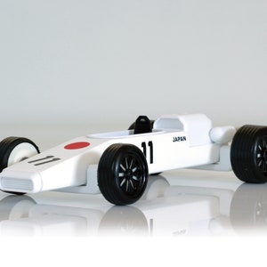 Wooden toy car, Honda RA272  Formula 1, Collectible car, Handmade toy, Racing car, Wood formula 1, Racer, 1965 Formula 1