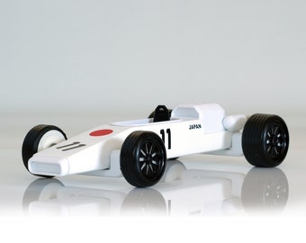 Wooden toy car, Honda RA272  Formula 1, Collectible car, Handmade toy, Racing car, Wood formula 1, Racer, 1965 Formula 1