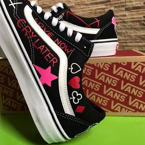 Zapatos vans cheap con dibujos