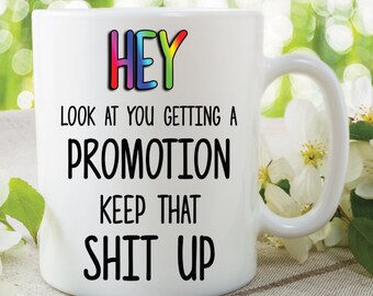 Promotion Gift Mug Office Leaving Gifts Funny Friend Colleague Coworker New Job Congratulations Wsdmug1490