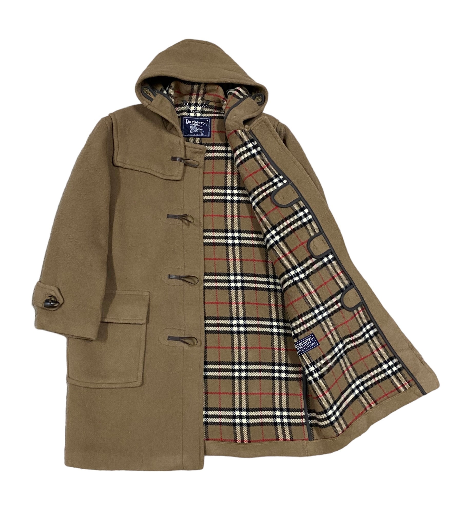 Burberry small vintage check duffle sale