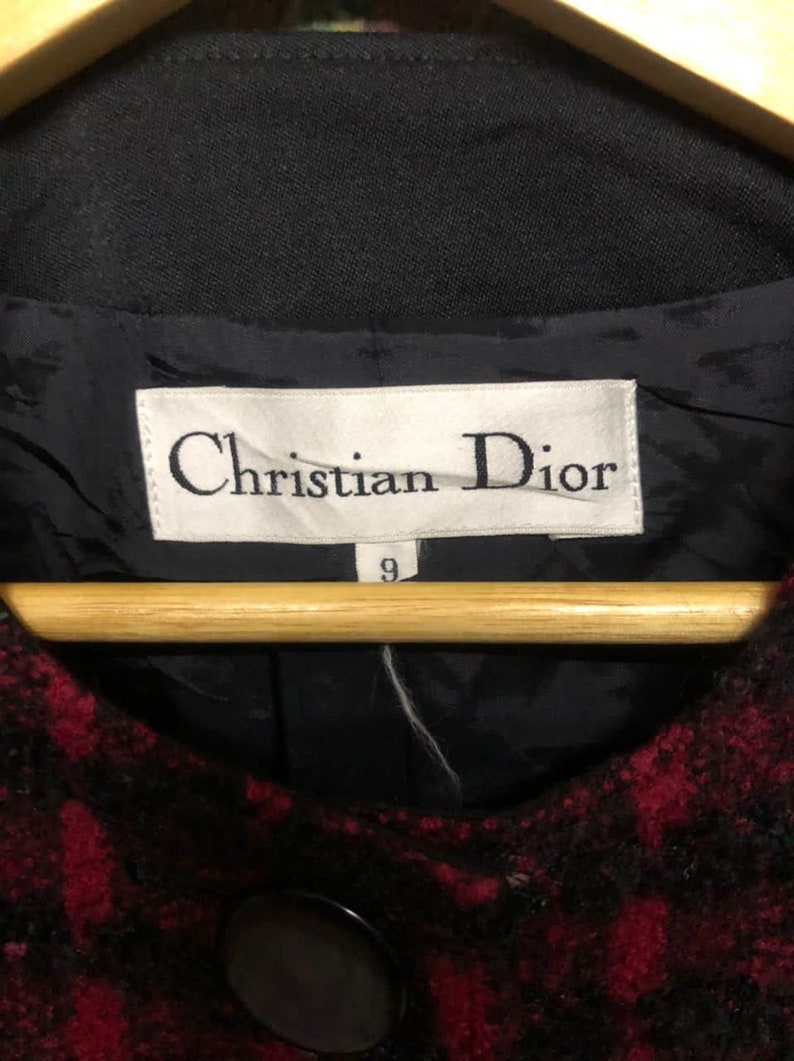 VtgRare Christian Dior Tweeted Jacket/Size 9 image 9