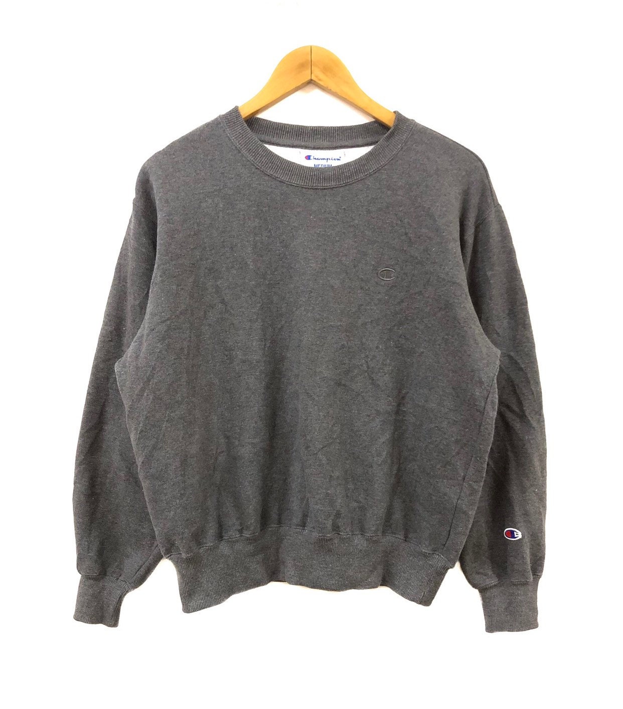 Champions Small Logo Color Grey Sweatshirt Crewneck Size M - Etsy