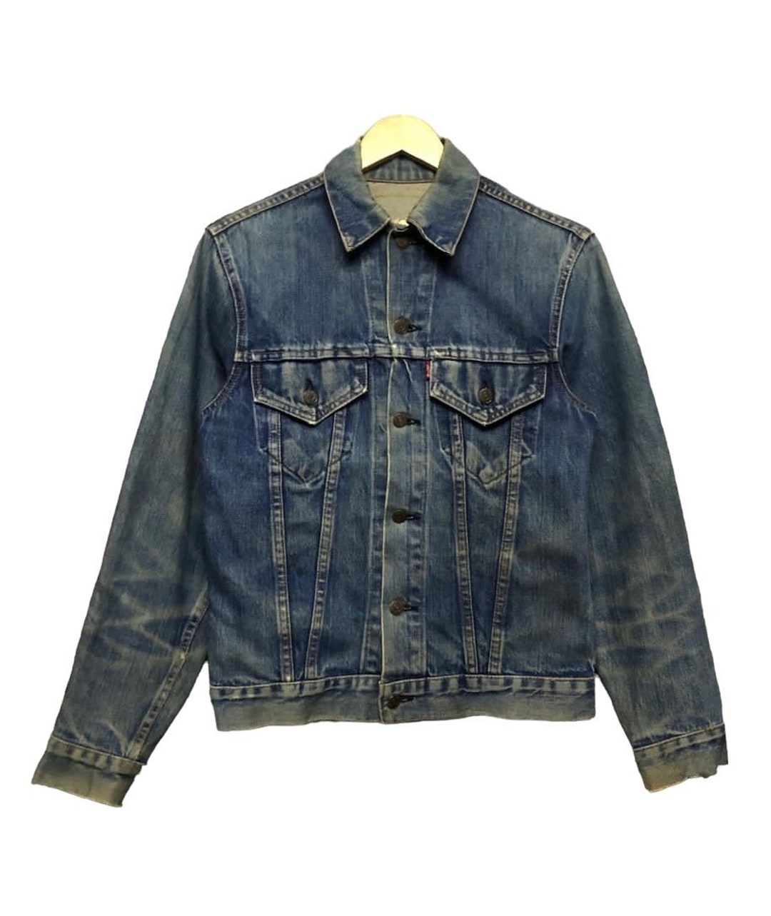 Truevtghard to Find 1969 Levis 70505 0217 Type 3 Button 52 Denim With  Patina Jacket/very Rare Jacket/made in Usa - Etsy