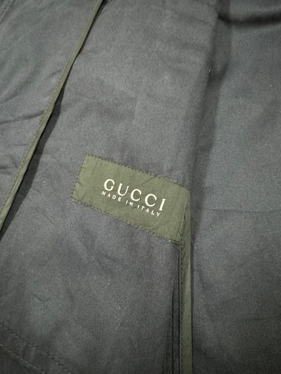 Rare!!!Authentic Gucci Mac Coat Jacket Era Tom Fo… - image 7