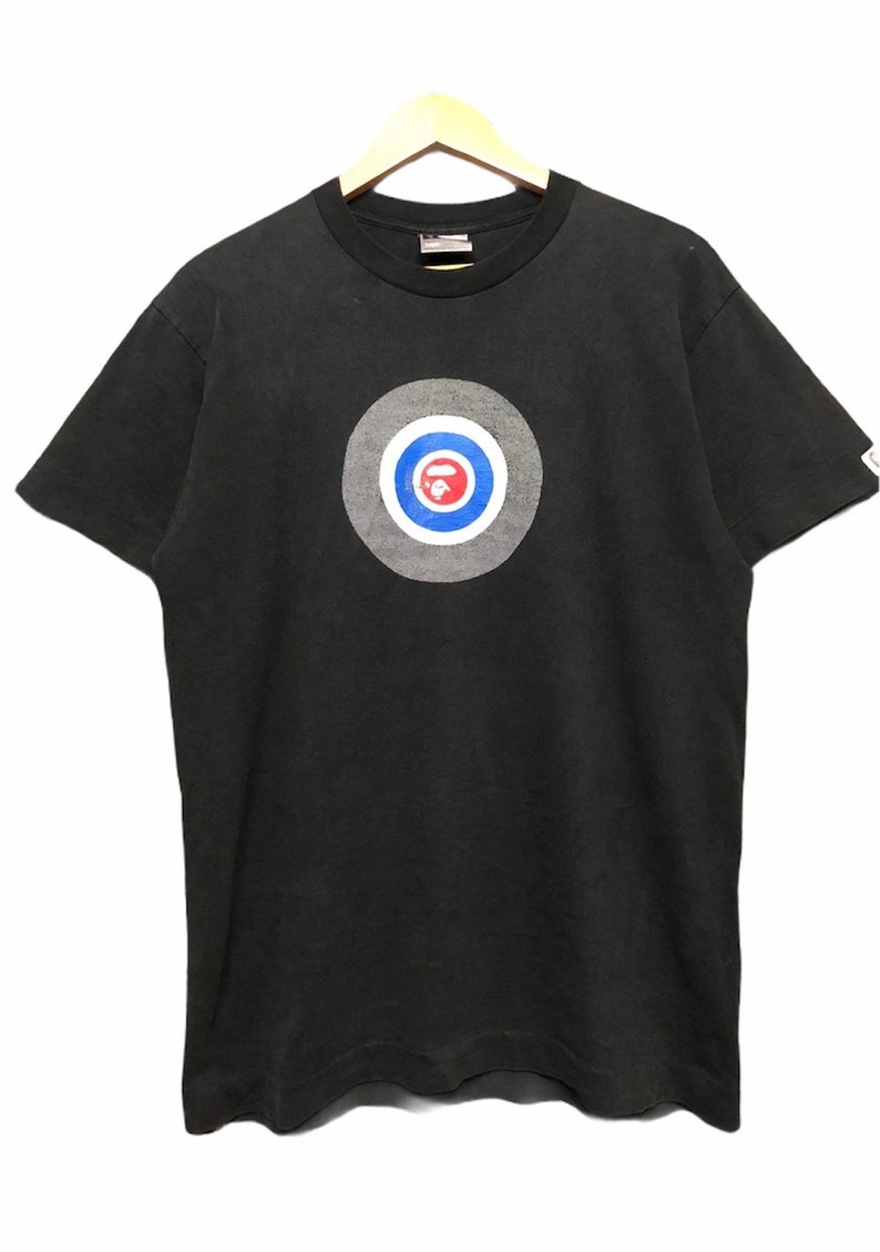 Vtg!!!Rare Bape Target General LogoBathing Ape Nigo ShirtMade In JapanSize L