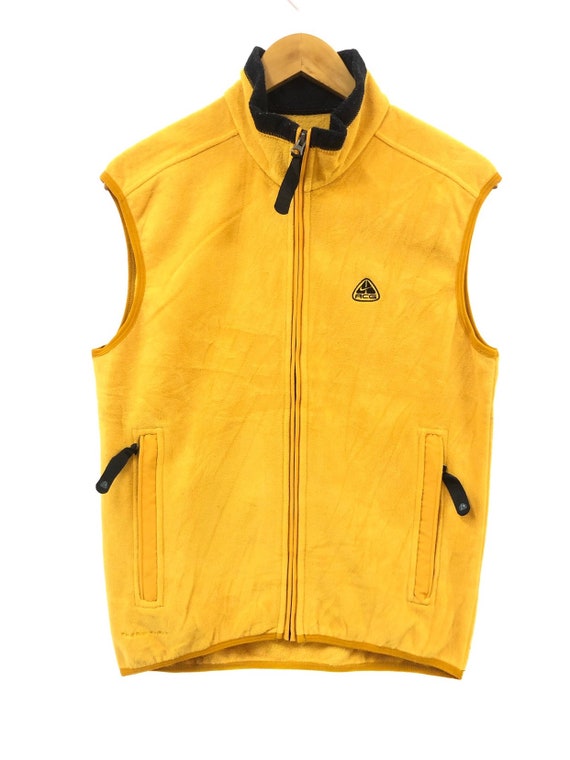 Vtg 90s Nike Acg Vest Fleece Jacket 