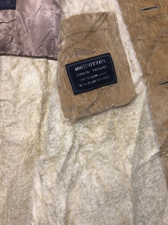 Vtg!!!Rare Burberrys Prorsum Suede Leather Sheeps… - image 5