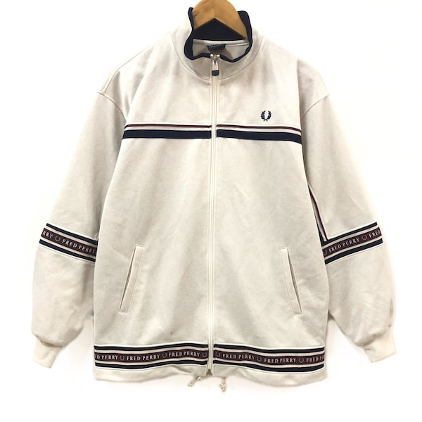 Vintage Fred Perry/Track Tops/Zipper Jacket/Made in Japan/Size M