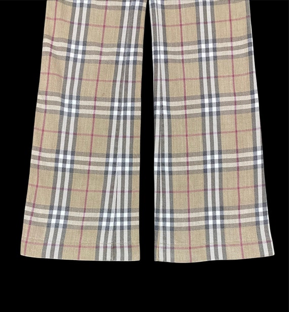 Burberry nova check 2025 pants mens