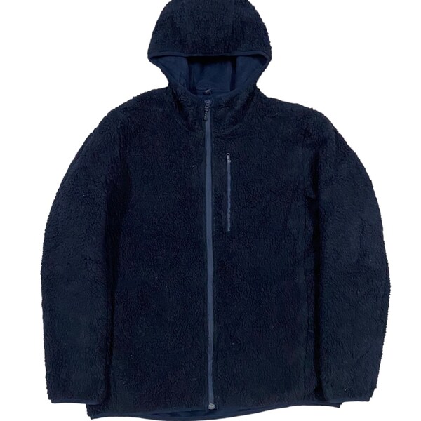 Rare!!!Uniqlo Goprcore Hoodies Sherpa Deep Pile Retro-x Style Patagonia Zipper Jacket/Size XL