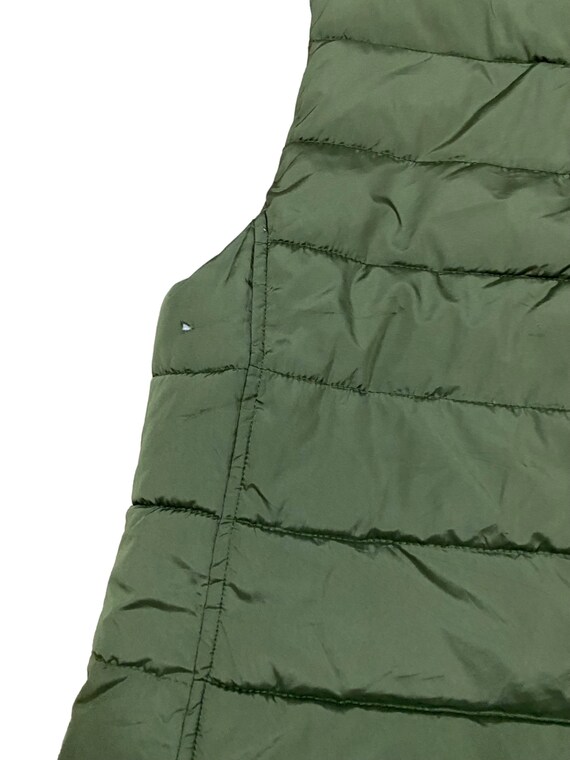 Rare!!!Banana Republic Vest Puffer Linen Sherpa D… - image 9