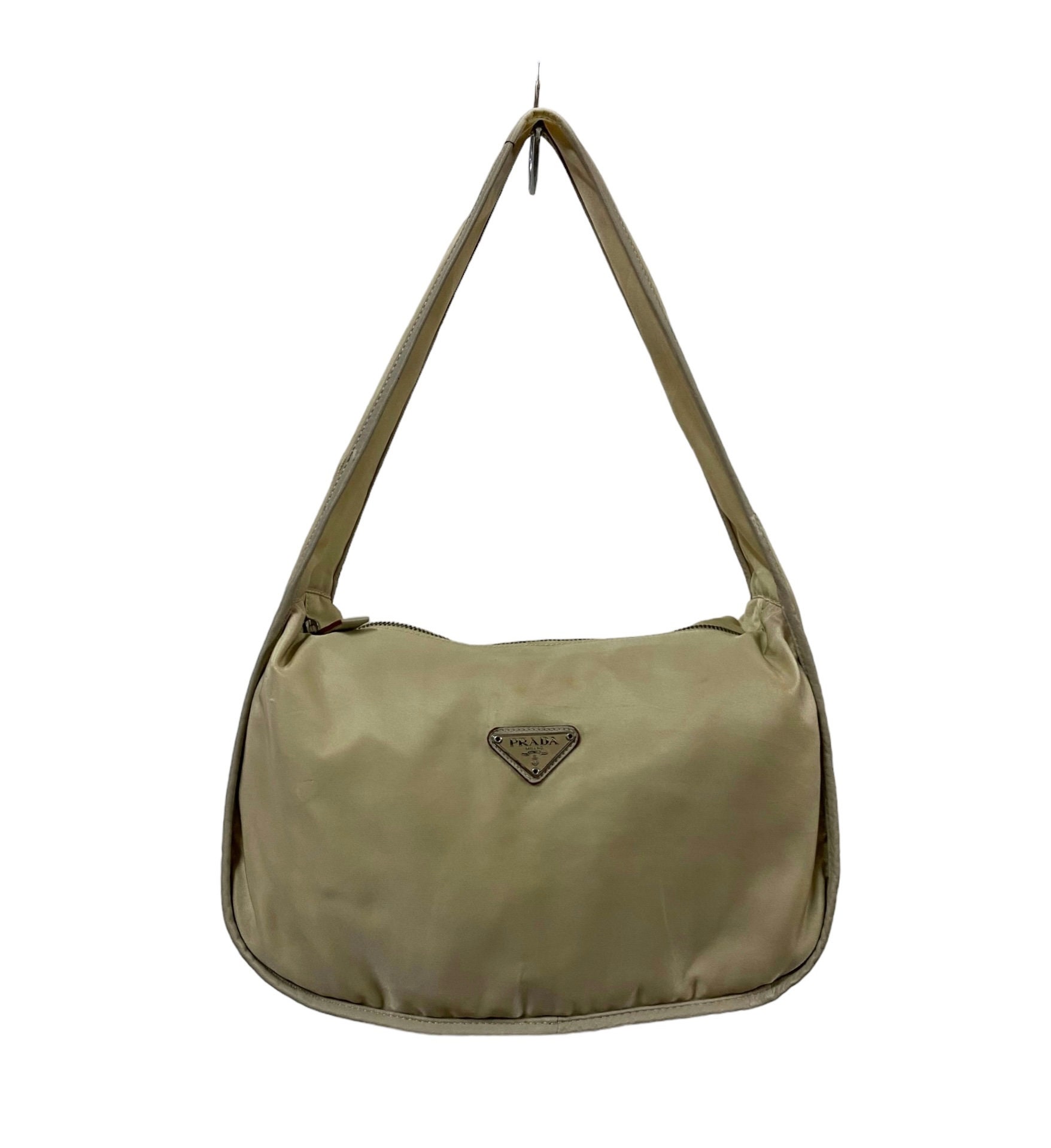 DISSONA Italy Pink/Brown COLORBLOCK Leather Top Handle CROSSBODY Bag ~ EUC